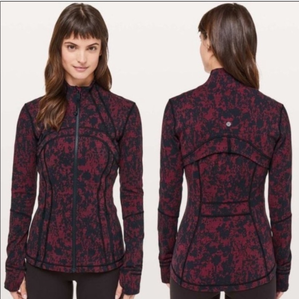 Lululemon Define Jacket Scatter Blossom Womens Size 6